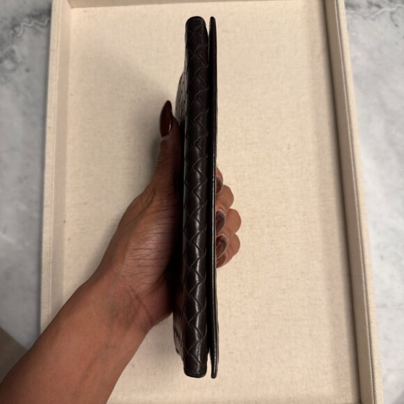 Bottega Veneta Intrecciato Leather Long Wallet with Coin Purse - Picture 6 of 7